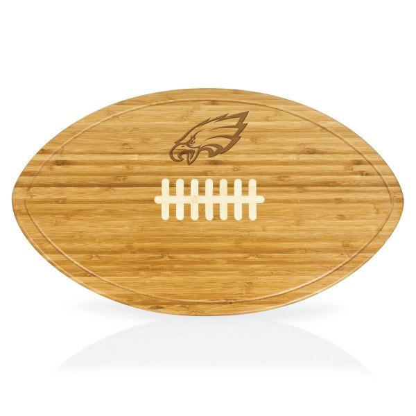 Picnic Time Family Of Brands NFL Philadelphia Eagles - Kickoff Football Cutting Board & Serving Tray 908-00-505-243-2 - main