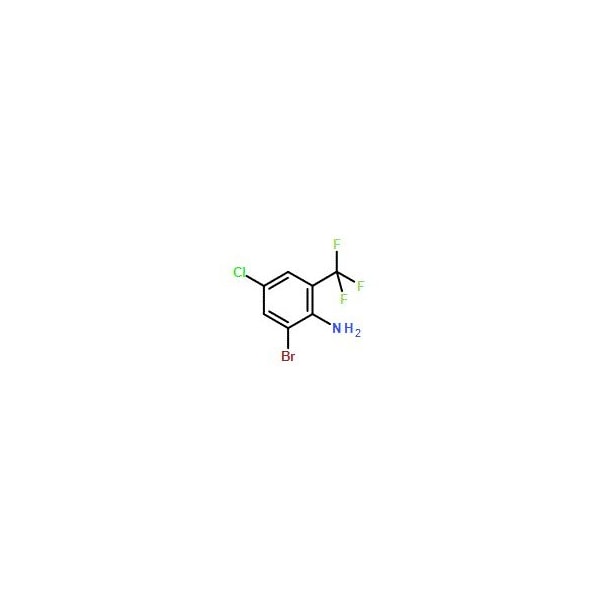 Ak Scientific 2-Amino-3-bromo-5-chlorobenzotrifluoride (25g), CAS 912617-74-4 Z1076-25g - main