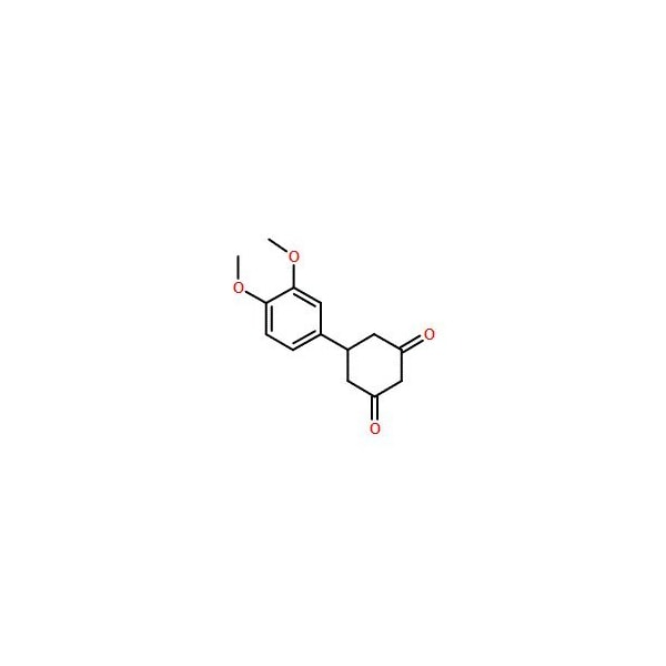 Ak Scientific 5-(3, 4-Dimethoxyphenyl)cyclohexane-1, 3-dione (5g), CAS 190064-28-9 6402AD-5g - main