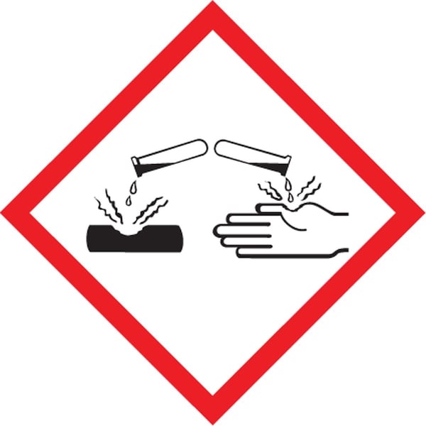 Accuform GHS Pictogram Label LZH624PS5 - main