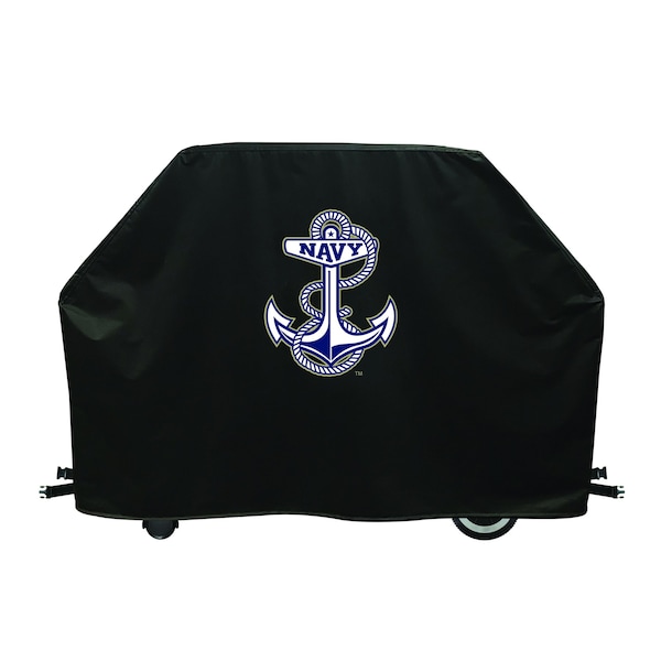 Holland Bar Stool Co 72" US Naval Academy NAVY Grill Cover GC72USNavA - main