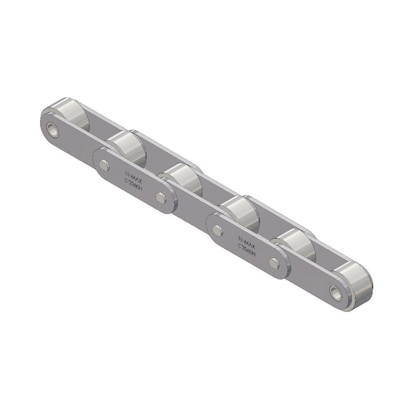 Senqcia Hi-Max Conveyor Series Double Pitch Riv Lg, 50 ft OAL, 1.5P, 7/8 Dia x .5 W C2062HMR50 - main