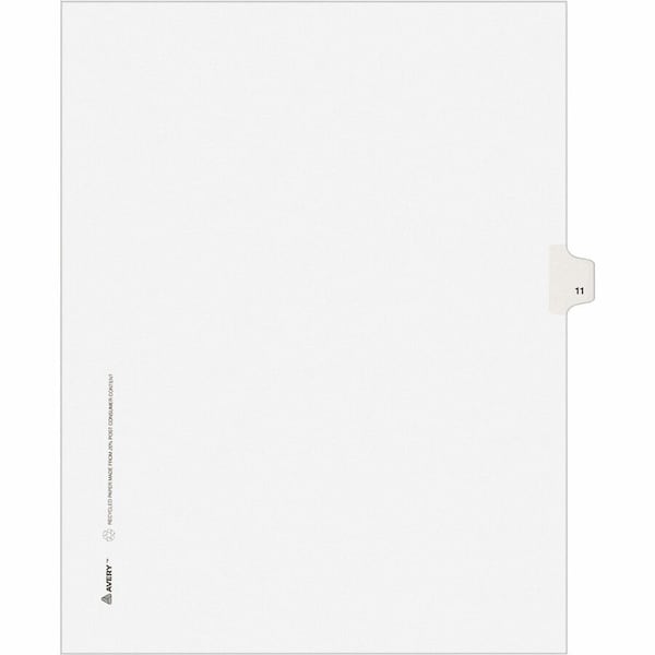 Avery Dividers, Index, Sidetab, 11 25PK AVE11921 - main