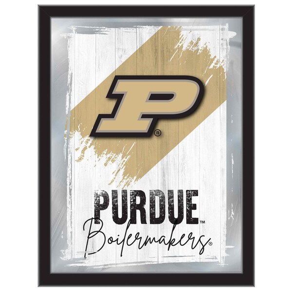 Holland Bar Stool Co Purdue 17inx22in Logo Wall Mirror MLogo - main
