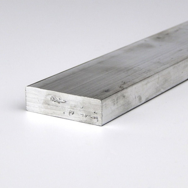 Usa Industrials 6061 Aluminum Rectangle Bar - T6511 - Extruded - 1/8in Thick x 3/4in Wide x 48in long BAR-6061-0.125X0.75-48 - main
