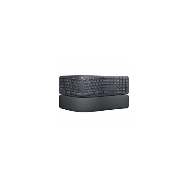 Logitech USB Computer Keyboard, Graphite, 1.89" H 920-010175 - main