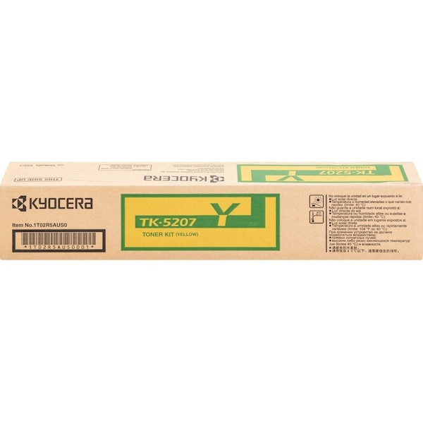 Kyocera Yellow Toner Cartridge 12K YLD1T02R5AUS0 TK5207Y - main