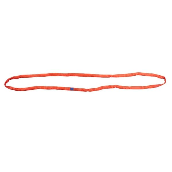 Mytee Products Endless Round Sling 8 ft Red 13200# VLL Crane Rigging Hoist Wrecker Recovery RSL-8-13200 - main