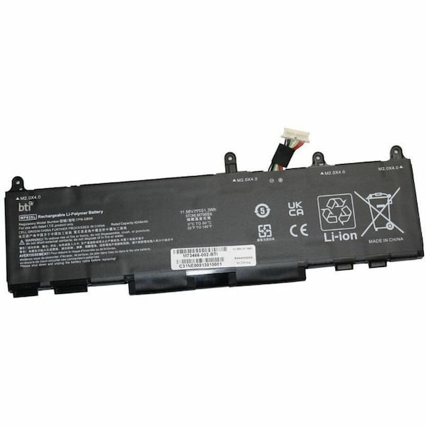 Battery Technology BTI 3-CELL 11.58V LI-ION NOTEBOOK BATTERY FOR HP ELITE X360 1040 M73466-002-BTI - main