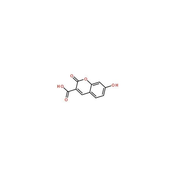 Ak Scientific 7-Hydroxycoumarin-3-carboxylic acid (1g), CAS 779-27-1 2218AC-1g - main