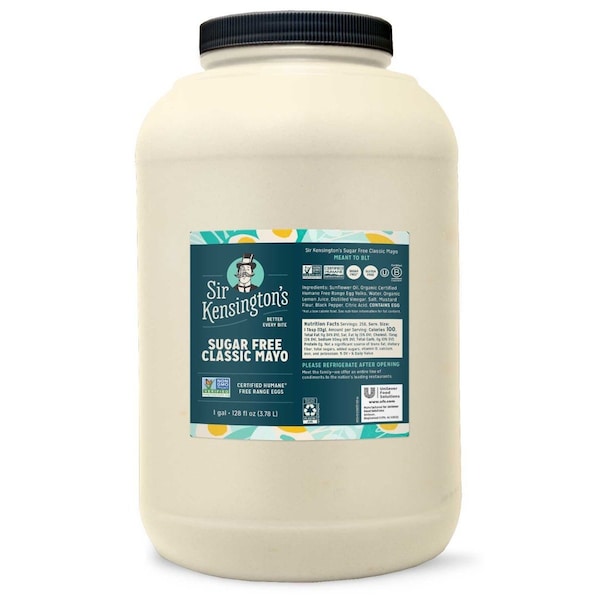 Sir Kensingtons Sugar Free Classic Mayonnaise, 1 Gallon, 4PK 68890239 - main