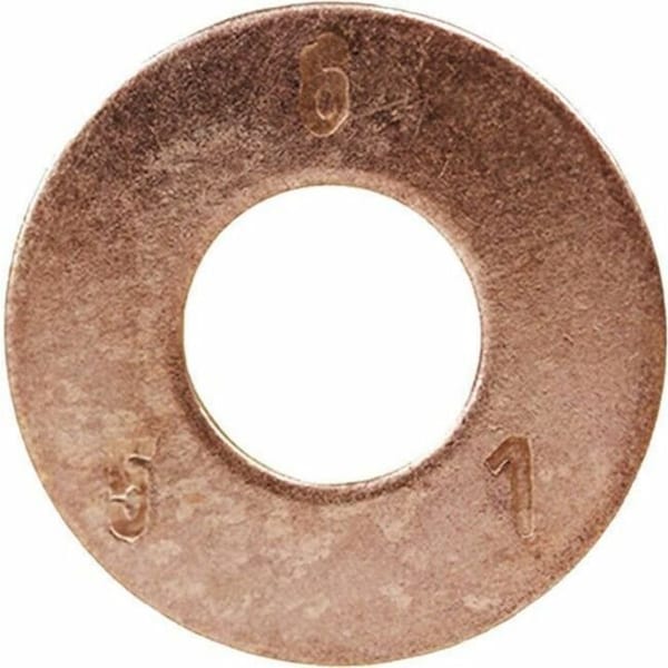 Dottie Flat Washer, For Screw Size 1/4" , Silicon Bronze 100 PK FWBZ14 - main