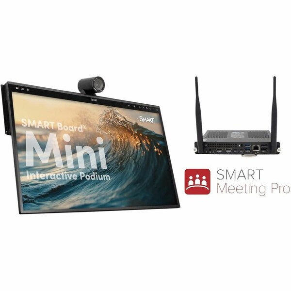 Smart Technologies SMART BOARD MINI 727, INTERACTIVE PODIUM WITH OPS PC, PCMI7V WITH SMART MEETING SIP-727-PCMI7 - main
