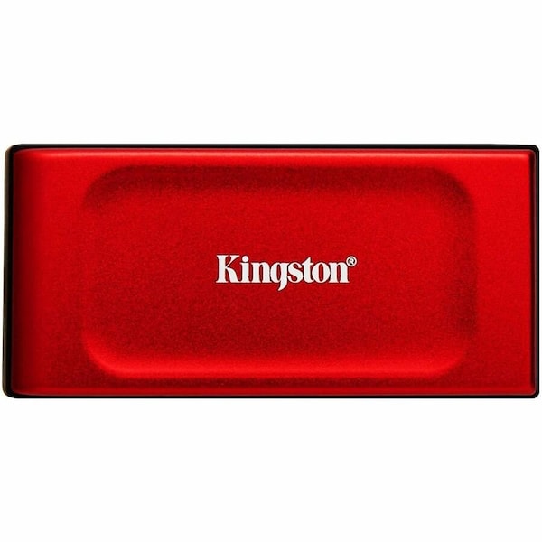 Kingston 1TB XS1000 Red External USB 3.2 Gen 2 Portable Solid State Drive SXS1000R/1000G - main