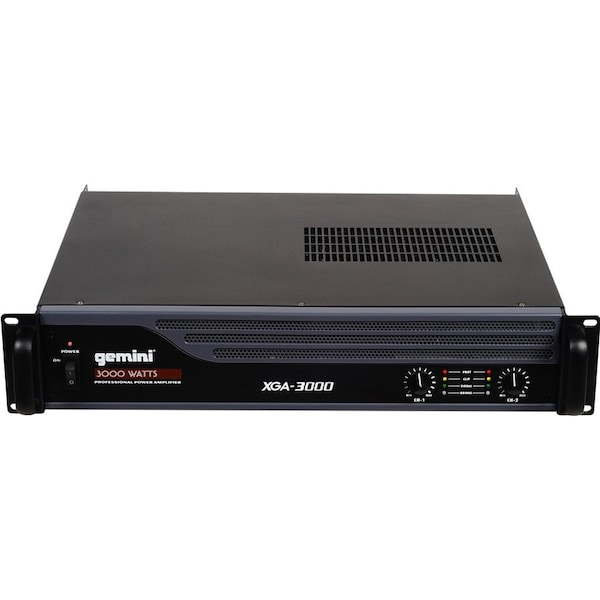 Gemini Professional XGA-3000 Amplifier - 400 W RMS - 2 Channel - Black - 10 Hz to 50 kHz XGA-3000 - main