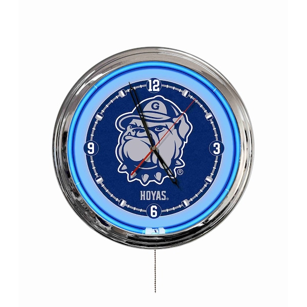 Holland Bar Stool Georgetown University 16 LED Wall Clock ClkL16 - main