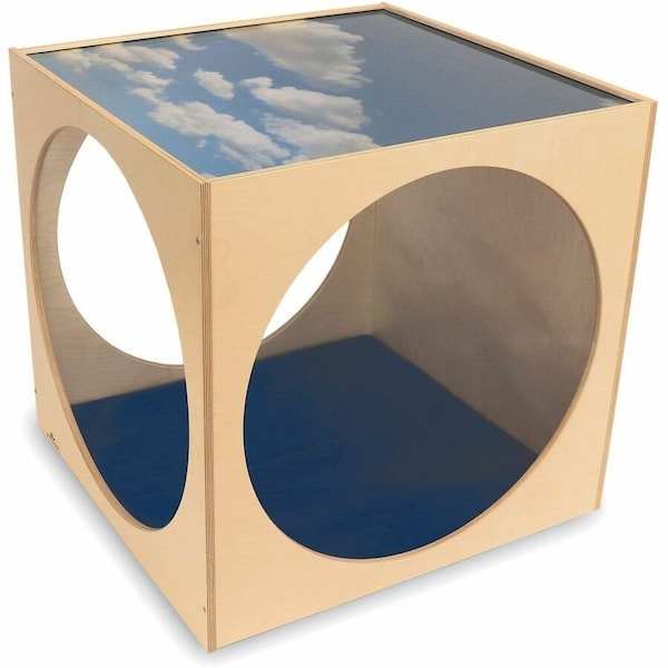Whitney Brothers Plexi Top Play House Cube with Floor Mat Set - 29 x 30 x 29 in. WB2122 - main