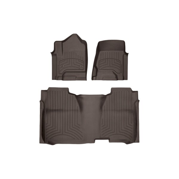 Weathertech Cocoa, Front and Rear FloorLiner HP 476071IM-475422IM - main