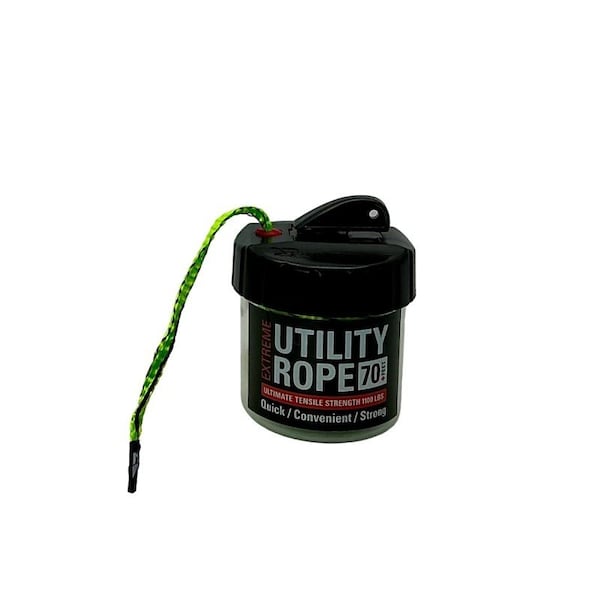 Rapid Rope Utility Rope, 70 ft L, Neon Green RRMCG26393 - main