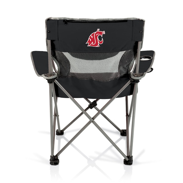 Picnic Time Family Of Brands NCAA Washington State Cougars Campsite Camping Chair 806-00-175-634-0 - main