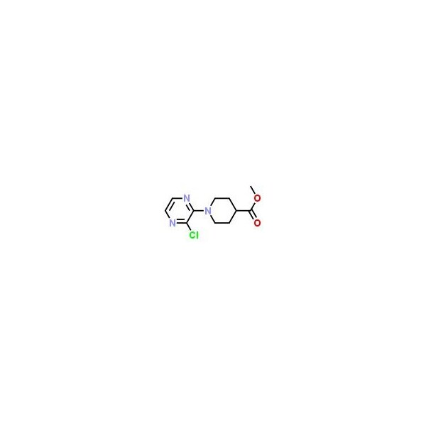 Ak Scientific 1-(3-Chloro-pyrazin-2-yl)-piperidine-4-carboxylic acid methyl ester (1g), CAS 1400645-27-3 B125-1g - main