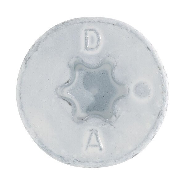 Dewalt Concrete Anchor Screw, 3/16 in Dia., Flat, 1 3/4 in L, Steel Zinc Plated, 2000 PK DFM2ELD400S - main