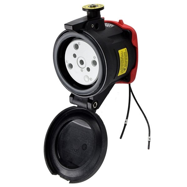 Meltric DS100C HAZ RECEPTACLE POLY BLACK SIZE 4 TYPE 4X 3P+G 100 A 480 VAC 60 Hz +2 AUX 35-64243-C-K04-972-HAZ - main