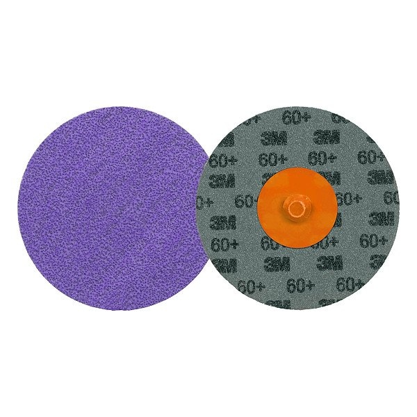 3M Cubitron Quick-Change Disc, Ceramic, 3 in Dia., PK50 7100331730 - main