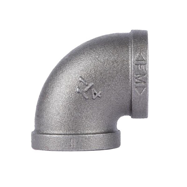 Stz Industries 1-1/4 in. FIP each X 1-1/4 in. D FIP Black Malleable Iron 90 Degree Elbow 310UE90-114 - main