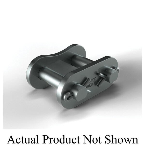 Hkk Chain Spring Clip Connecting Link, #60 chain, 3/4 in Pitch, 0.234 in Dia Pin RC060SCL1 - main