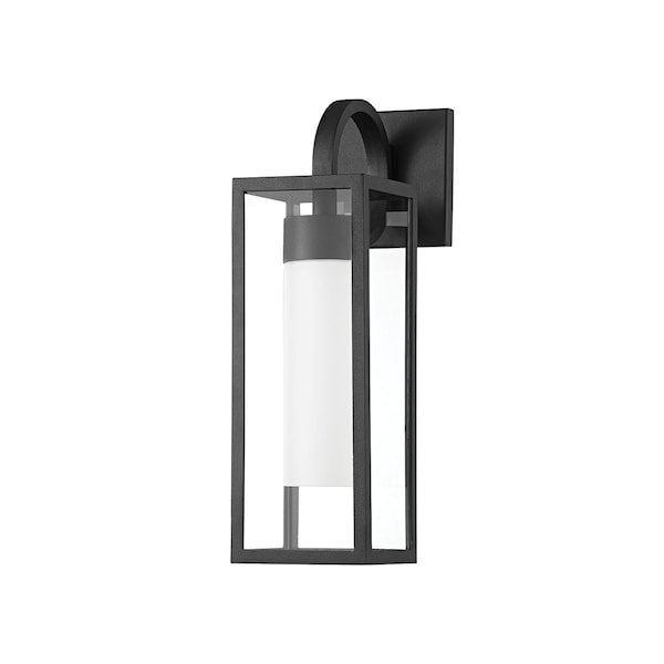 Troy Lighting Pax 1 Light Wall Sconce 5 In. Textured Black B6911-TBK - main