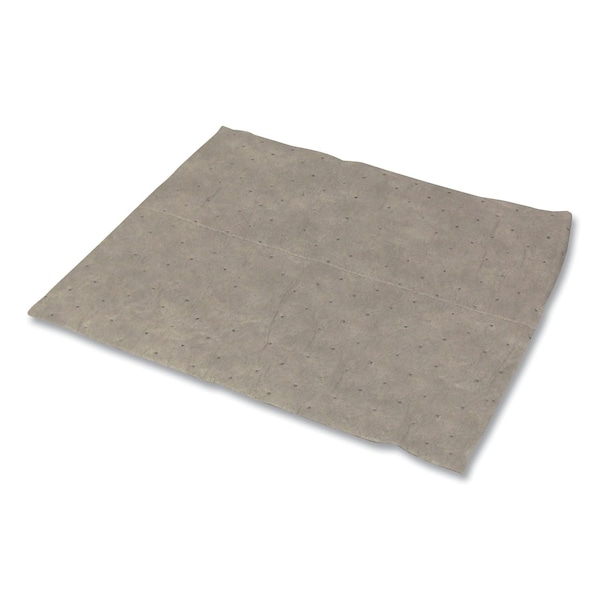 Hospeco TaskBrand All Sorb Industrial Sorbent Pad, 0.24 gal, 15x18 - Case of 100 AS-INB-P - main