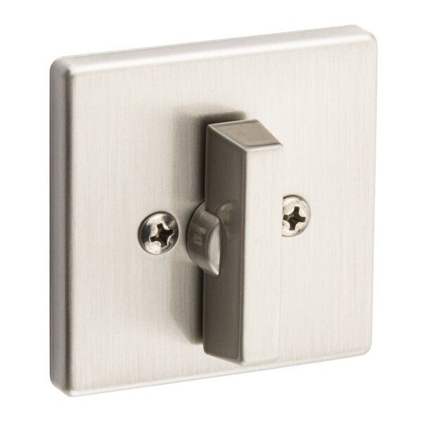 Kwikset One Sided Turn Square Deadbolt with RCAL Latch and Dual RCS and 5303 Full Lip Strike K3 Satin 663SQT-15.DS - main