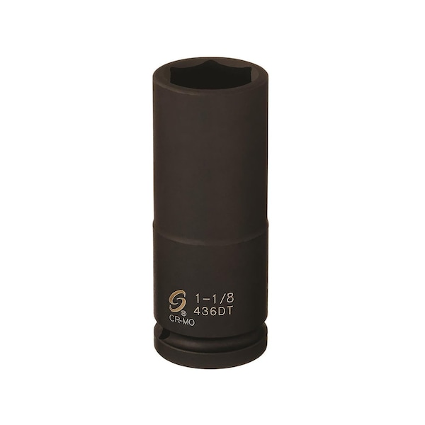 Sunex 3/4 in Drive 1-1/8 in Deep Thin Wall Impact Socket 436DT - main