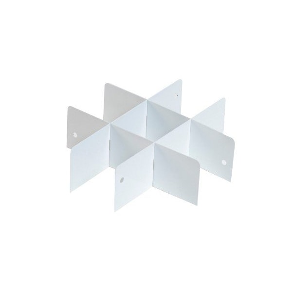 Weather Guard Steel Divider Insert Set, White, 1/8 in L, 4 in H 9824-3-01 - main