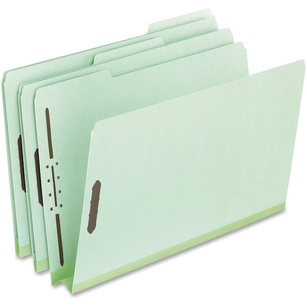 Pendaflex Pressboard Folders with Two 2 in. Capacity Fasteners Letter Green, 25PK 17181 - main