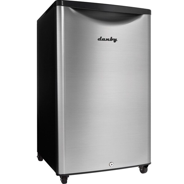 Danby Products Danby Contemporary Classic Outdoor Refrigerator, 4.4 Cu.Ft. Capacity, Gray DAR044A6BSLDBO - main