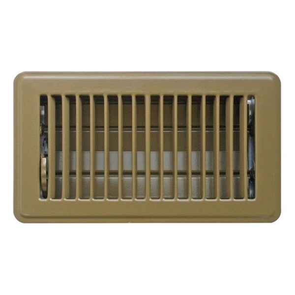 Greystone C150MB04X08 Floor Register Brown 8 x 4 in. 42200 - main