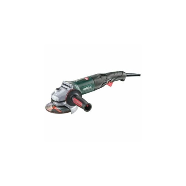 Metabo Small Angle Grinder, 5 in dia, 10.2 A, 11000 RPM, 5/8 in-11 UNC, Rat Tail Handle 469-601240420 - main