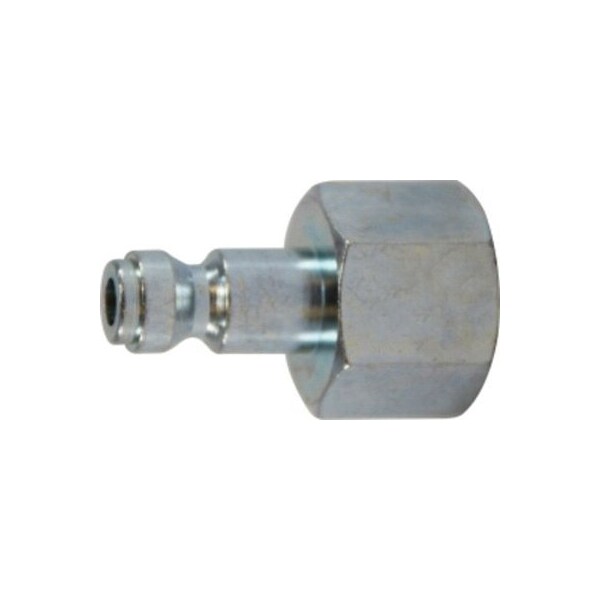 Midland Industries Parker Tru Female Plug, 1/4-in Body, 1/4-18 NPTF, Steel 28501 - main