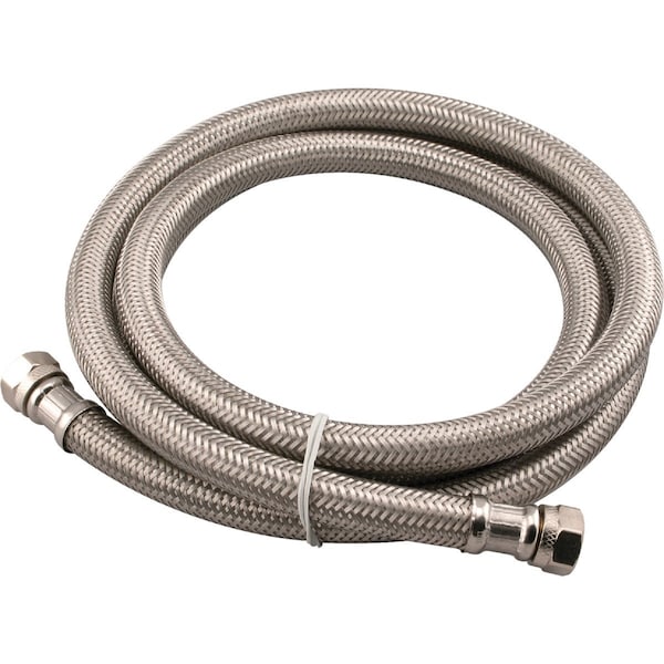 Do It Best 3/8'' C x 3/8'' C x 60'' L. Braided Stainless Steel Faucet Supply Line 496-038DIB - main