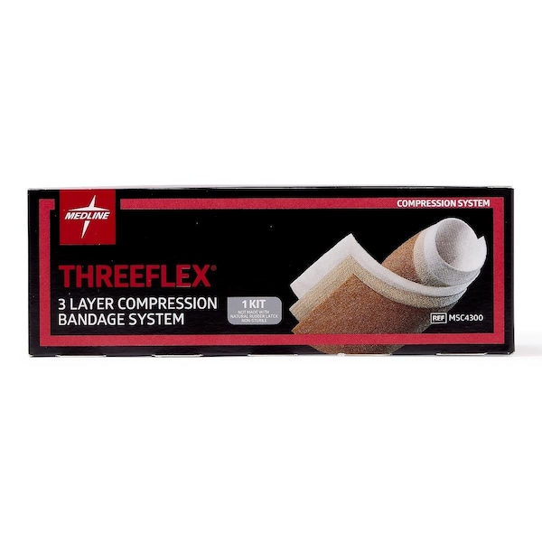 Medline ThreeFlex 3-Layer Compression System, 8PK MSC4300 - main