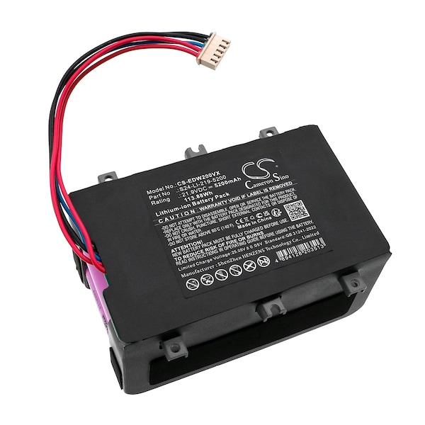 Ilc Replacement Vacuum Cleaner Battery, 24V, 4500mAh ECOVACS WINBOT W2 PRO OMNI BATTERY - main