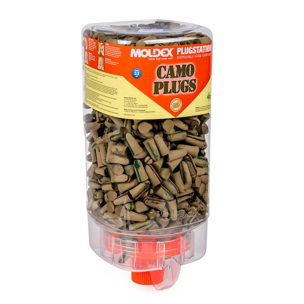 Moldex Camo Plugs PlugStation Disposable Foam E 6648 - main