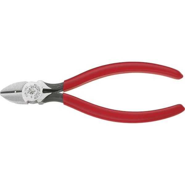 Klein Tools Diagonal Cutting Pliers, Bell System, Skinning Holes, 6-Inch D252-6SW - main