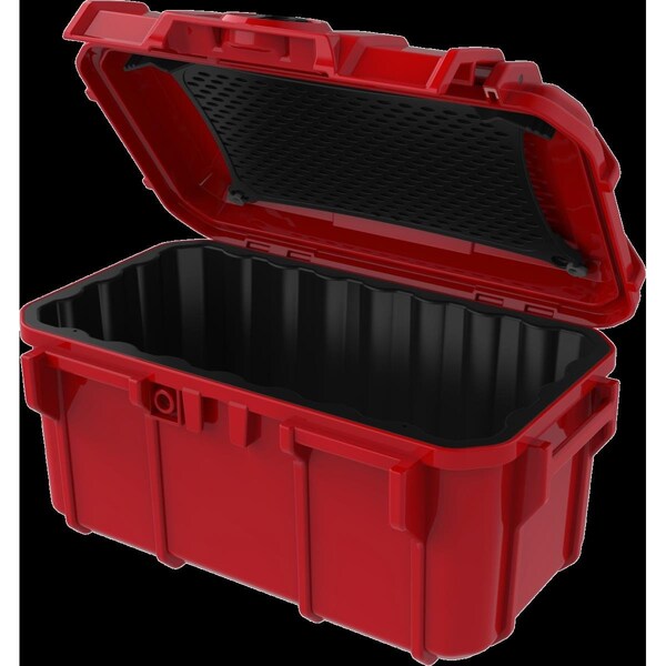 Seahorse SE58, RD 9.5 x 5.8 x 4.7 in. Protective Micro Case with Padded Liner, Red SE58,RD - main
