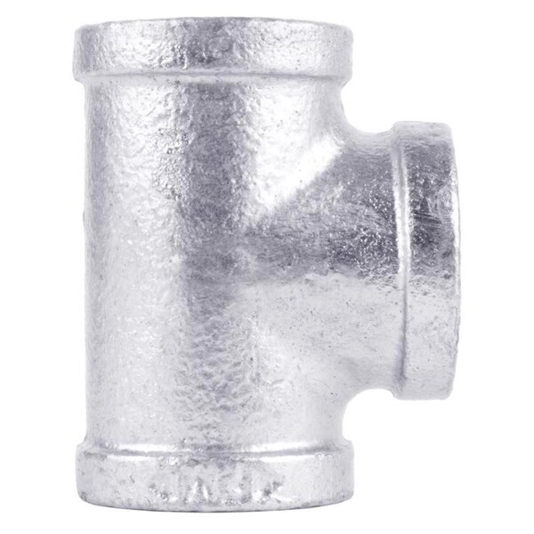 Stz Industries 1/4 in. FIP each X 1/4 in. D FIP 1/4 in. D FIP Galvanized Malleable Iron Tee 311UPT-14 - main