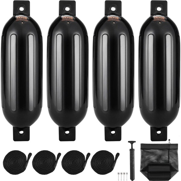 Vevor 6.5 x 23 in. Boat Bumpers for Docking, Black CYHX4JZ65YCTVZR20V0 - main