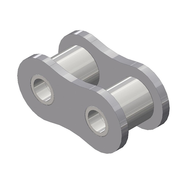 Senqcia Inspire Series SBR 40RL Single Strand Riv Link, 40 chain, .5P, .7 OAW, .156 Pin S-40RL - main