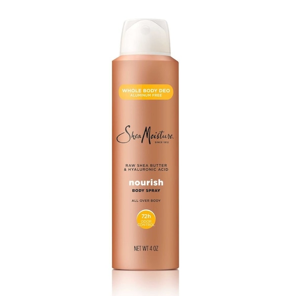 Shea Moisture Raw Shea Butter and Hyaluronic Acid All Over Body Deodorant Spray, 4 Ounce, 12PK 64778076 - main